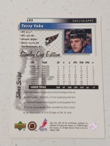 Terry Yake Washington Capitals 2000 Upper Deck Stanley Cup Silver Script Card - £0.77 GBP