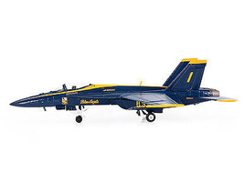Boeing F/A-18E Super Hornet Fighter Aircraft Blue Angels #1 2021 US Navy 1/144 D - £57.97 GBP