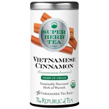The Republic of Tea - Organic Vietnamese Cinnamon SuperHerb Herbs of Origin Tea  - £14.62 GBP+