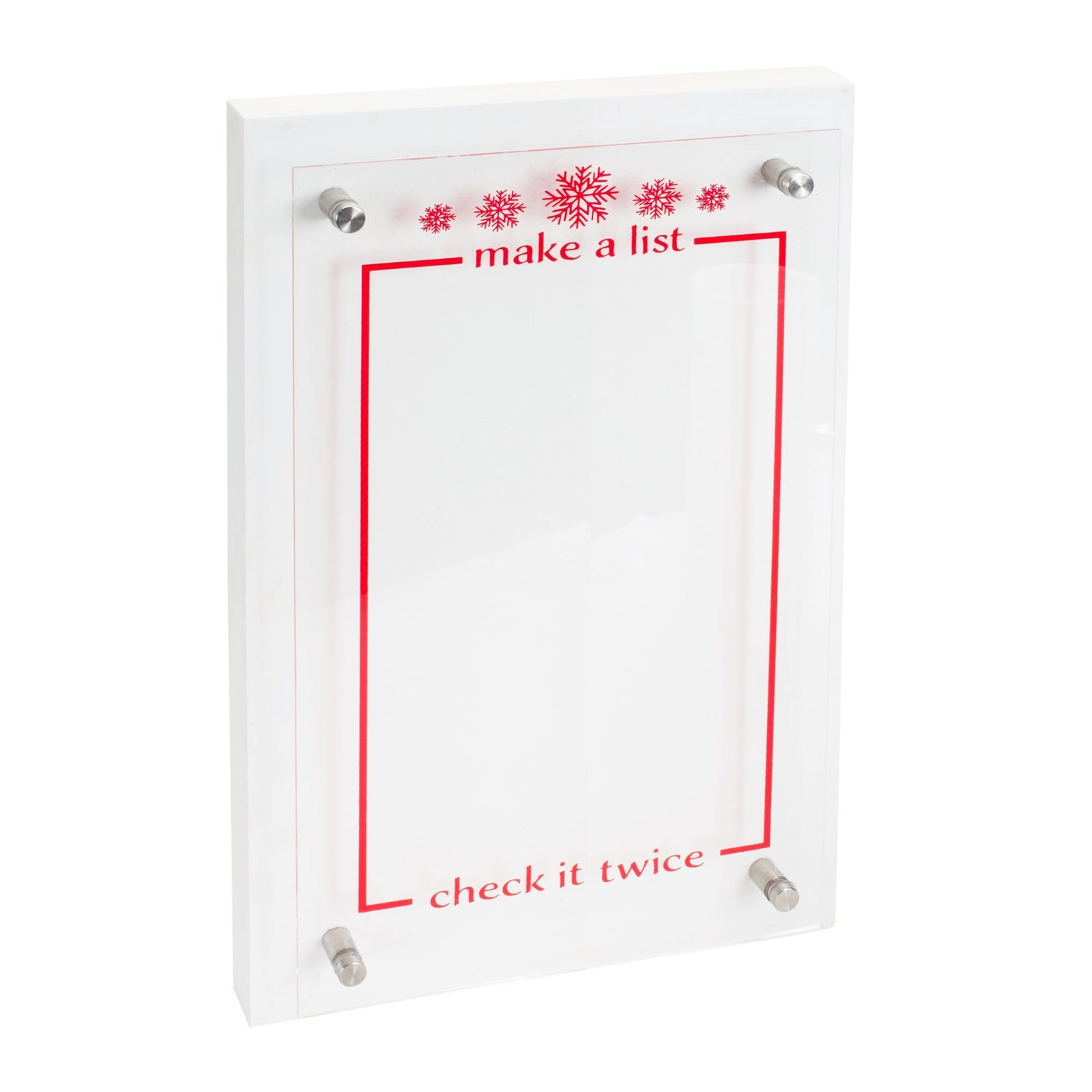 Christmas List Acyrlic Sign 15.5&quot;L - $52.56