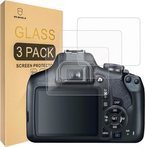  3 Pack Screen Protector For Canon EOS Rebel T7 T6 T5 2000d 1300d 1200d - £16.42 GBP