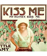 1911 Ragtime Little Amy Butler Kiss Me My Honey XL Sheet Music Irving Be... - £32.52 GBP