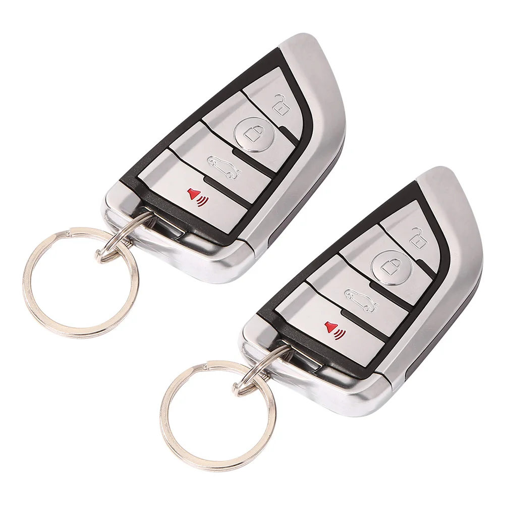 Universal Car Remote Central Door Lock Kit Keyless Entry Alarm System 402/T304 - £18.86 GBP