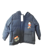 New Disney Store Mickey Mouse Hooded Winter Puffer Jacket - Sz 3T - £31.53 GBP