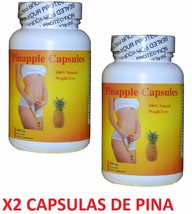 X2 Fcos Capsulas De Pina Para Adelgazar, Pineapple Tea Pina - £15.21 GBP