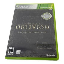 The Elder Scrolls IV: Oblivion Game of the Year ~ Xbox 360  2007 Video Game - £8.13 GBP