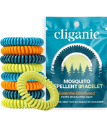 10 Pack Mosquito Repellent Bracelets for Adults &amp; Kids - Natural Deet-Fr... - $21.40 CAD