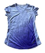 Nike Running Dri-Fit Womens Purple Short Sleeve Athletic T Shirt Size Me... - €11,08 EUR