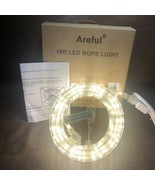 LED Rope Lights Outdoor, 108 LEDs 16Ft Connectable and Flexible Strip Li... - $14.84