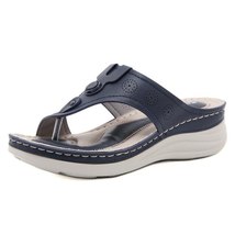 Summer Women Wee Sandals Prem Orthopedic Open Toe slippers Vintage Anti-slip Lea - £30.22 GBP