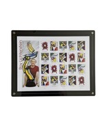 Roy Lichtenstein Collectible Postage Stamp Framed Artwork - $54.99
