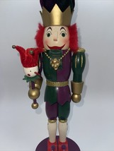 Nutcracker Village Court Jester 10th Anniversary Special Edition 2002 Limited - £23.70 GBP