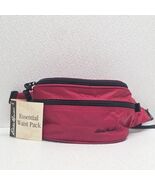 Eddie Bauer Vintage Red Essential Waist Pack Fanny Pack Bag New With Tag! - $29.60