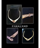 Wonder 1980&#39;s Parkland choker necklace. SHIPS FREE - $533.05 MXN