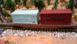 HO Scale: Cox Danzas Container Flat Car #94138 Car; Vintage Model Railroad Train - £15.19 GBP