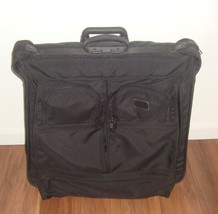 Tumi Black Wheeled Garment/Suit/Dress Bag  Extended Trip Rolling Wardrobe 2233D3 - £79.55 GBP
