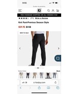 Foot Joy FJ Black Golf Performance Pants Men&#39;s sz 36x32 NEW NWT $118 - £48.35 GBP