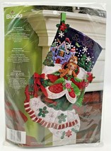 Bucilla 86140 New Sealed Needlecraft Kit Princess Felt Stocking 18” 21-132 - £64.21 GBP