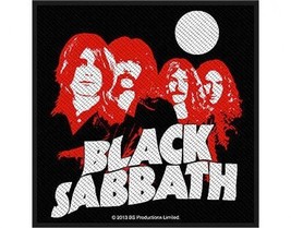 Black Sabbath Red Portraits - 2013 - Woven Sew On Patch (Sealed) Ozzy Osbourne - £3.97 GBP