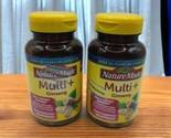 2x Nature Made Multi+ Ginseng Multivitamin 60 Capsules Ea EXP 11/2024 En... - $29.39