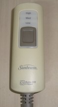Sunbeam T85A E23623 Heat Electric Blanket 3-Prong Controller Control - $12.86