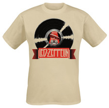 Sand Led Zeppelin Vinyl Record Jimmy Page Official Tee T-Shirt Mens Unisex - £25.67 GBP