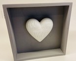 Midwest-CBK Shadowbox Porcelain Heart You make my heart so Happy! Valentine - $8.08