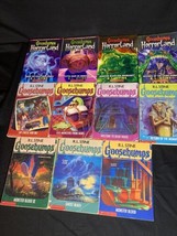 Lot Of 11 Goosebumps Books All Scholastic PAPERBACK Dead house Say Cheese - £15.23 GBP