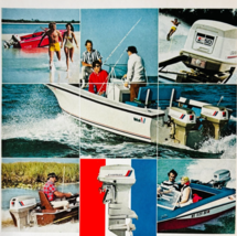 1972 Evinrude 50 Outboard Motor Advertisement Boating Fishing Vintage DW... - $19.99