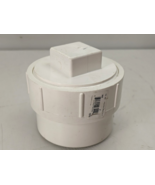 Charlotte Pipe Schedule 40 4 in. PVC DWV FTG Cleanout Adapter with Plug ... - $14.16
