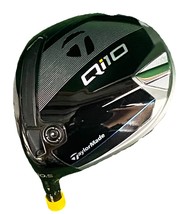 Head Only Taylormade Qi10 Driver 10.5* Left-Handed W/ Adapter Mint LH Component - £243.66 GBP