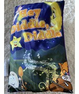 HEY DIDDLE DIDDLE Purple Yellow Fleece Cloth Kids Play Book Toy - $10.08 CAD