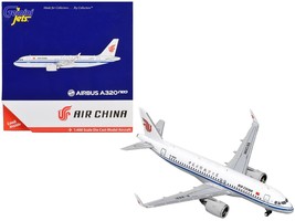 Airbus A320neo Commercial Aircraft &quot;Air China&quot; White with Blue Stripes 1... - $2,113.06 MXN