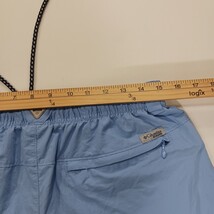 Columbia PFG Backcast Blue Nylon 6" Water Shorts FL0073 Women's Size L (30×6) image 6