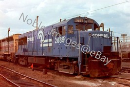 Conrail 2685 U30B Diesel Locomotive Chicago Area 1 Color Negative 1970s - £4.10 GBP