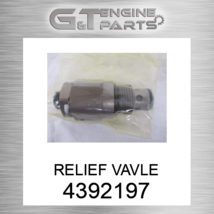 4392197 RELIEF VAVLE fits JOHN DEERE (New OEM) - $1,167.40