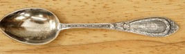 Antique German 800 Silver Grebenau Monogrammed BN Demitasse Spoon - £22.85 GBP