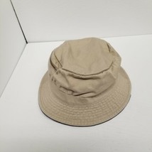 Khaki Beige Floppy Hat, Size 56, Zippered Pocket, Fishing, Hiking, Garde... - £10.24 GBP