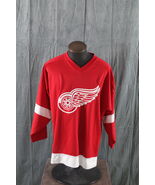 Detroit Red Wings Jersey (VTG) - Away Red Jersey by Pro Player - Men's 2XL - $95.00