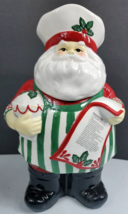 Chef Santa With Cookie Jar-Cookie Jar Global Connections Box. Box 32 - £24.84 GBP