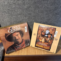 Wagons East (Laserdisc) &amp; Quigley Down Under (Laserdisc) - £11.07 GBP