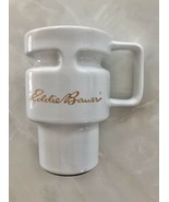 Eddie Bauer GOJO White Ceramic Coffee On the Go Travel Mug Cup with Lid ... - £6.31 GBP