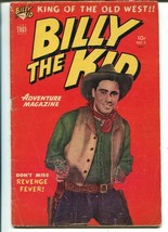 Billy The Kid #5 1951-Toby-western comic-photo cover-G - £26.27 GBP