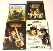Robin Hood (Blu-ray DVD, 2018) &amp; Robin Hood DVD Collection, Zorro Classics - £10.34 GBP