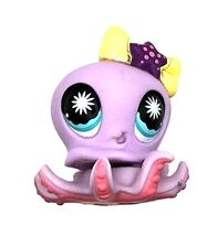 Littlest Pet Shop LPS Purple Octopus With Blue Eyes #862 - $3.95