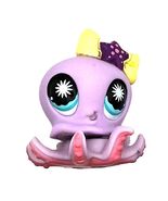 Littlest Pet Shop LPS Purple Octopus With Blue Eyes #862 - $3.95