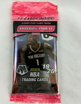 2019-20 Panini Mosaic Basketball Cello Fat Pack Exclusive Cards PINK CAM... - $24.74