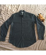 Van Huesen Black Button Down Dress Shirt - Men’s 16 Neck 34/35 Sleeve - $182.75 MXN