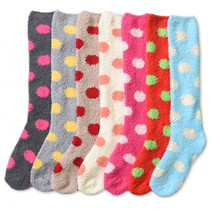 3 Pair Plush Soft Women Girl Winter Socks Cozy Fuzzy Slipper Long Knee H... - £25.88 GBP