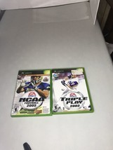 Xbox Sports Game Lot Triple Play 2002,ncaa Football 2005, Top Spins - £7.00 GBP